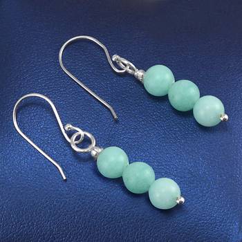 Blue Crystal Earrings 3