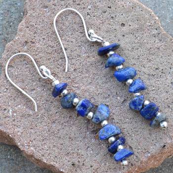 Blue Lapis Lazuli Earrings 3