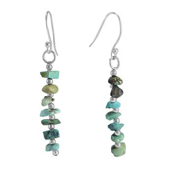 Blue Turquoise Earrings 1