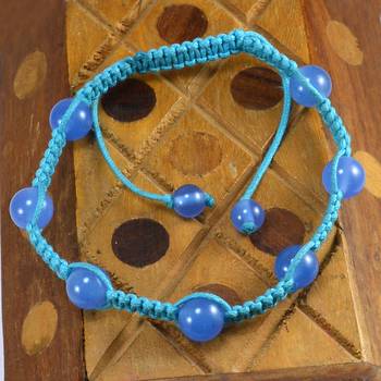Blue Chalcedony Bracelets 2