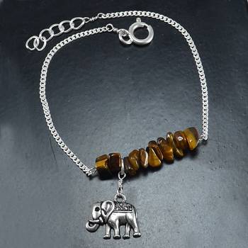 Brown Crystal Bracelets 2