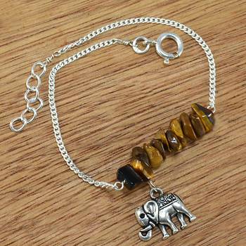 Brown Crystal Bracelets 4
