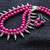 Pink necklaces