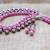 Pink necklaces