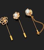 Gold brooch
