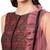 Inddus Pink Net Solid Dupatta