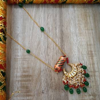 Multicolor pearl necklace sets 2