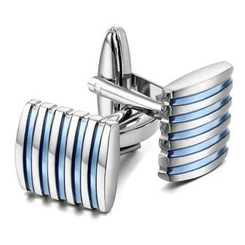 Blue cufflink 1