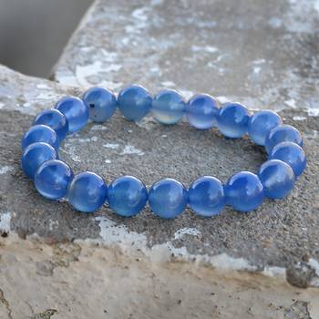 Blue Chalcedony Bracelets 2