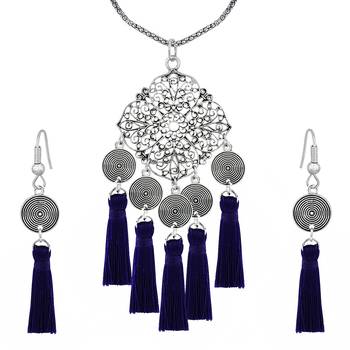 Blue onyx necklaces 1
