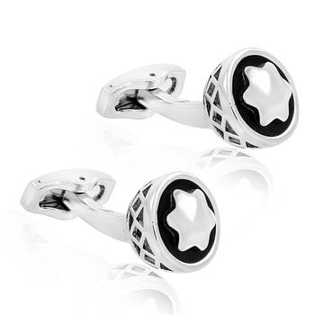 Silver cufflink 1