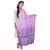 Purple Shaded Bandhej Cotton Hand Work Dupatta