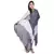 Black White Bandhej Cotton Hand Work Dupatta