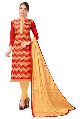 Multicolor Woven  Art Silk Salwar 1
