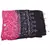 Pink Black Bandhej Cotton Hand Work Dupatta