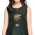 Green hand embroidery taffeta salwar