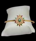 traditional cz adjustable bajuband