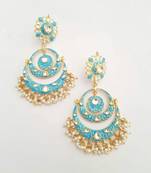 Gulabo Chandbali (Feroza) Earrings