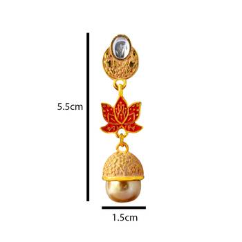 Multicolor Pearl Earrings 2
