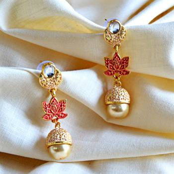 Multicolor Pearl Earrings 3
