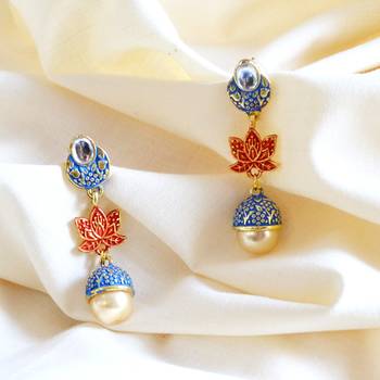 Multicolor Pearl Earrings 3