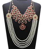 Maroon Necklace Sets