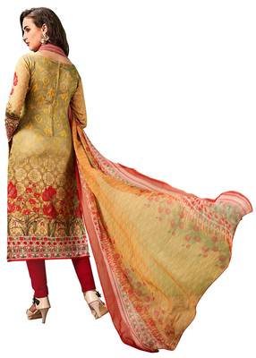 Multicolor Printed Faux Cotton Salwar 2