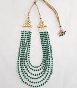 Green Bead Earrings
