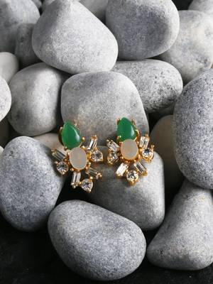 Multicolor Cubic Zirconia Earrings 1