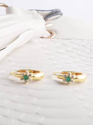 Multicolor Cubic Zirconia Earrings 1