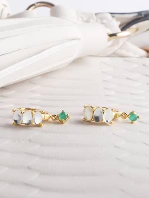 Multicolor Cubic Zirconia Earrings 1