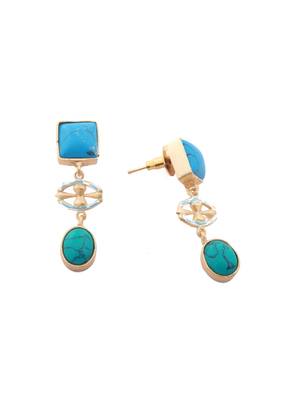 Multicolor Cubic Zirconia Earrings 2