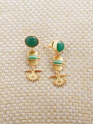Multicolor Cubic Zirconia Earrings 1