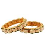 Gold Cubic Zirconia Bangles And Bracelets