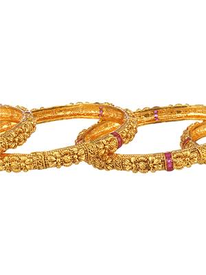 Gold Cubic Zirconia Bangles And Bracelets 2