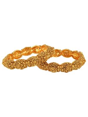 Gold Cubic Zirconia Bangles And Bracelets 1