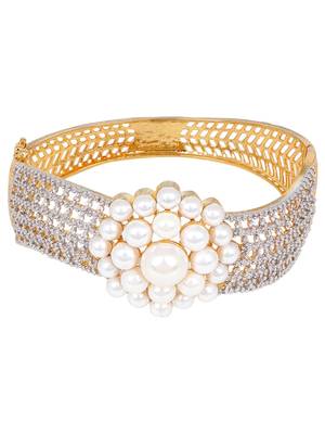 Gold Cubic Zirconia Bracelets
 1