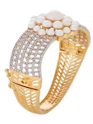 Gold Cubic Zirconia Bracelets
 3