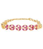 Gold Cubic Zirconia Bracelets
