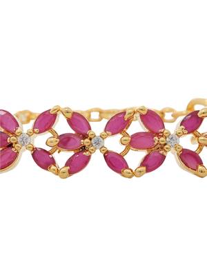 Gold Cubic Zirconia Bracelets
 2