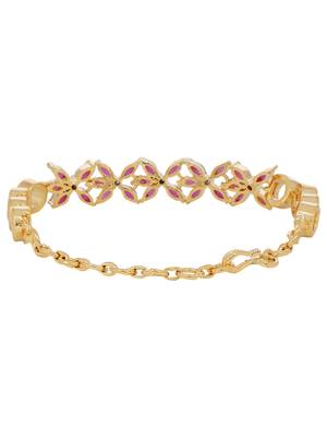 Gold Cubic Zirconia Bracelets
 3
