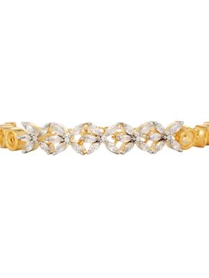 Gold Cubic Zirconia Bracelets
 2