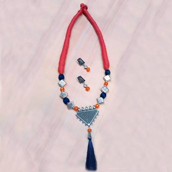 Orange Agate Necklaces 1