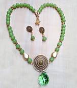 Green Agate Necklaces