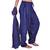 Navy Blue Cotton Patiala Salwar Dupatta Set