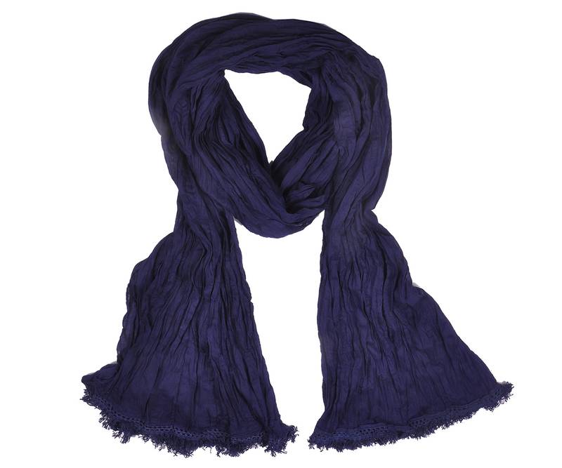 Navy Blue Cotton Patiala Salwar Dupatta Set