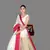 Pink woven cotton silk saree with blouse