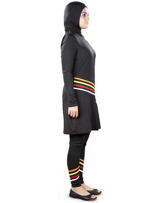 Naveen Black Burkini Swimwear 3
