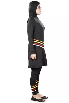 Naveen Black Burkini Swimwear