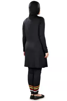 Naveen Black Burkini Swimwear